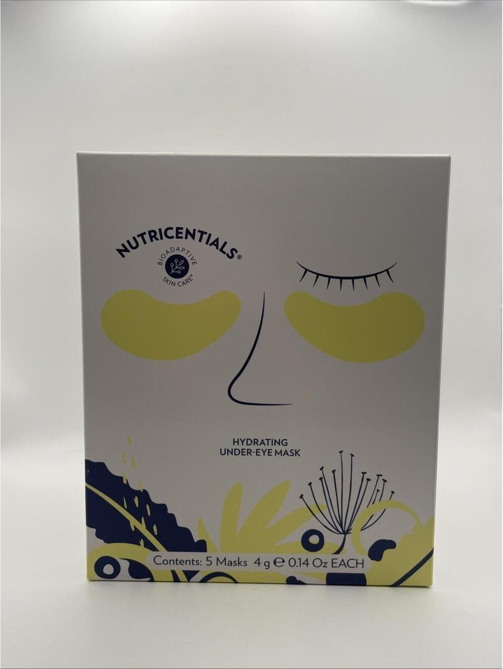 Nutricentials Hydrating Under-Eye Mask- 4g/ .14 oz each - 5 Pack